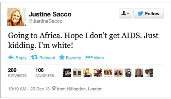 Justine-Sacco-Tweet-about-The-AIDS